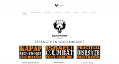 Desktop Screenshot of defensorusa.com